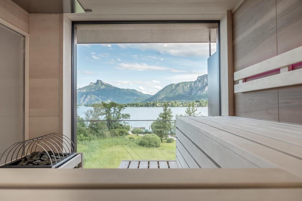Seehotel Restaurant Lackner Mondsee Eksteriør bilde
